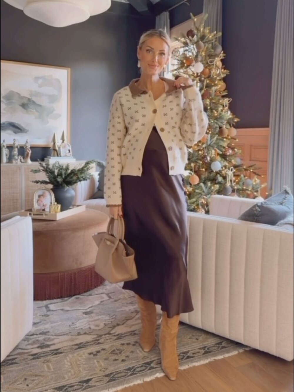 Anthropologie Raisonnel Collared Femme Cardigan Sweater